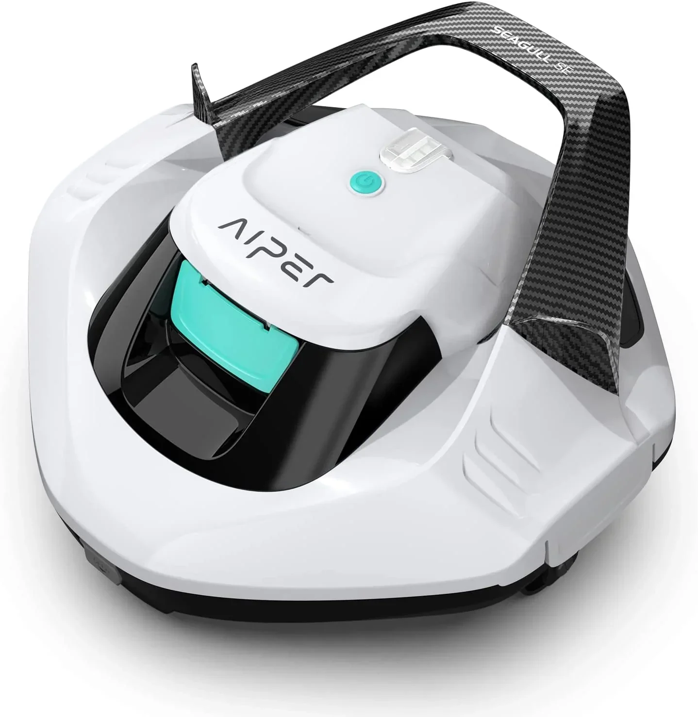 Cordless Robotic Pool Cleaner. Pool Vacuum with Dual-Drive Motors