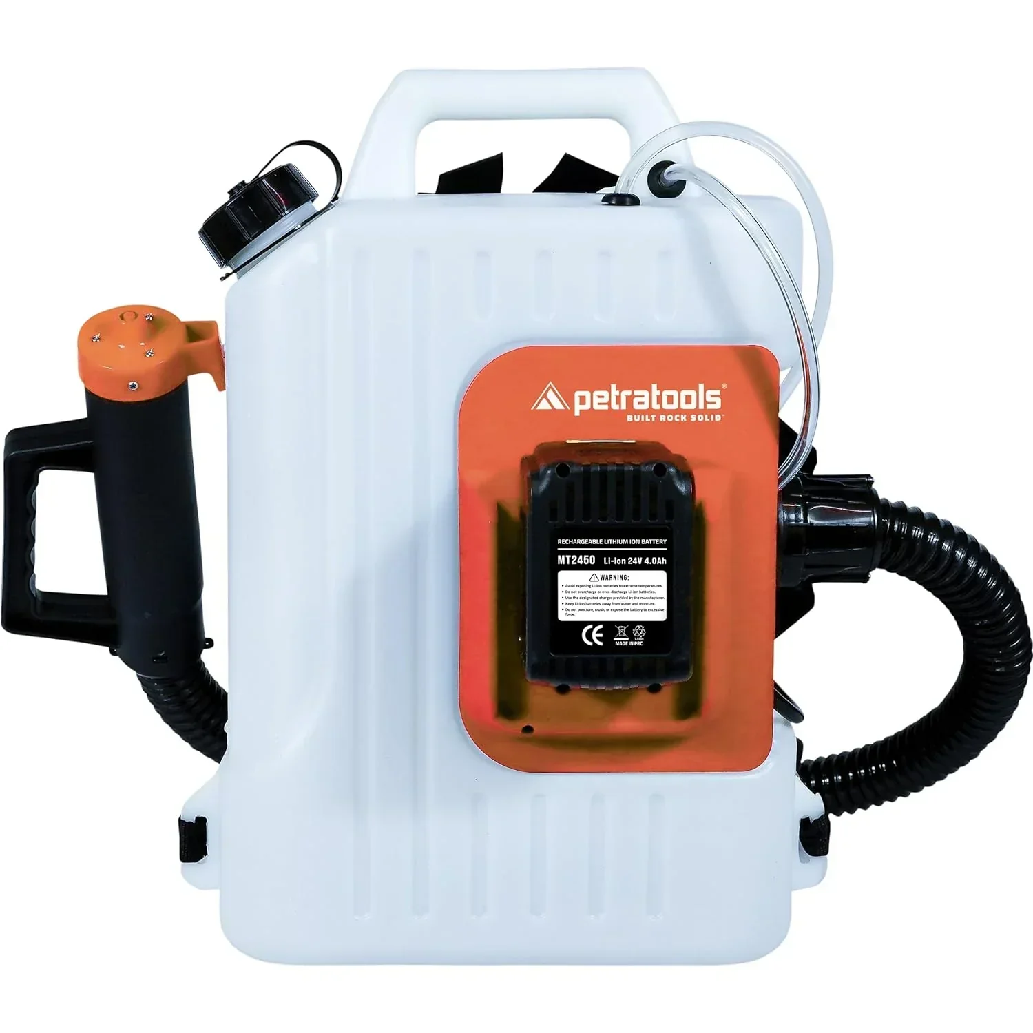 Cordless ULV Cold Fogger Backpack Sprayer. 2.6 Gallon ?C Battery-Powered Mosquito Fogger for Outdoor Use