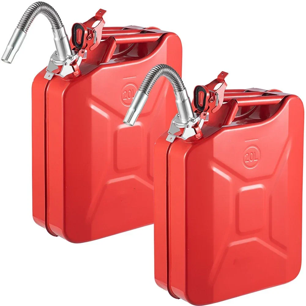 Jerry Fuel Can with Flexible Spout System. 5.3 Gallon/20 L