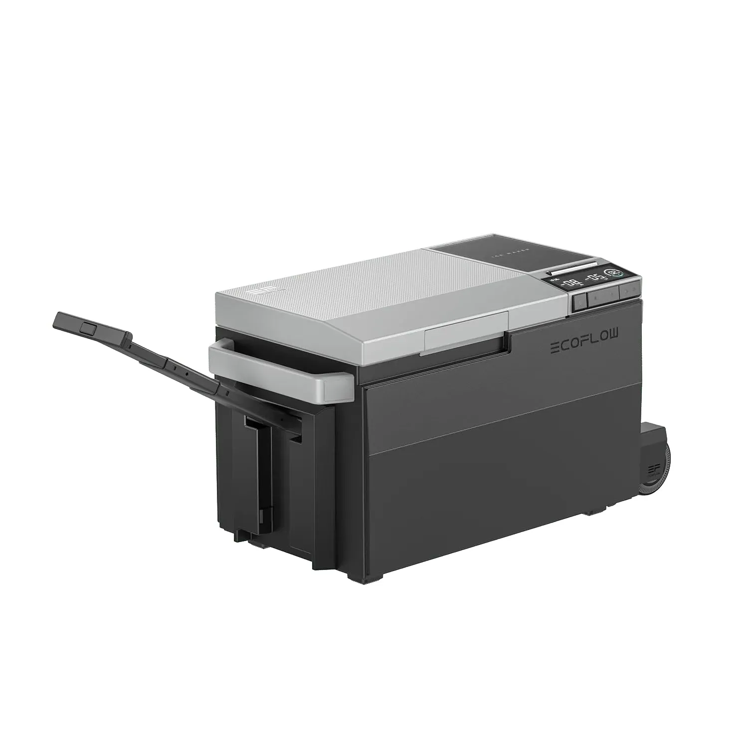 Car Refrigerator. 40 Qt(38L) Portable Refrigerator. Electric Cooler with Ice Maker. Dual Zone WIFI APP Control(-13??~50??). 12/24V DC/AC For Camping. Travel. Fishing. Outdoor. Truck