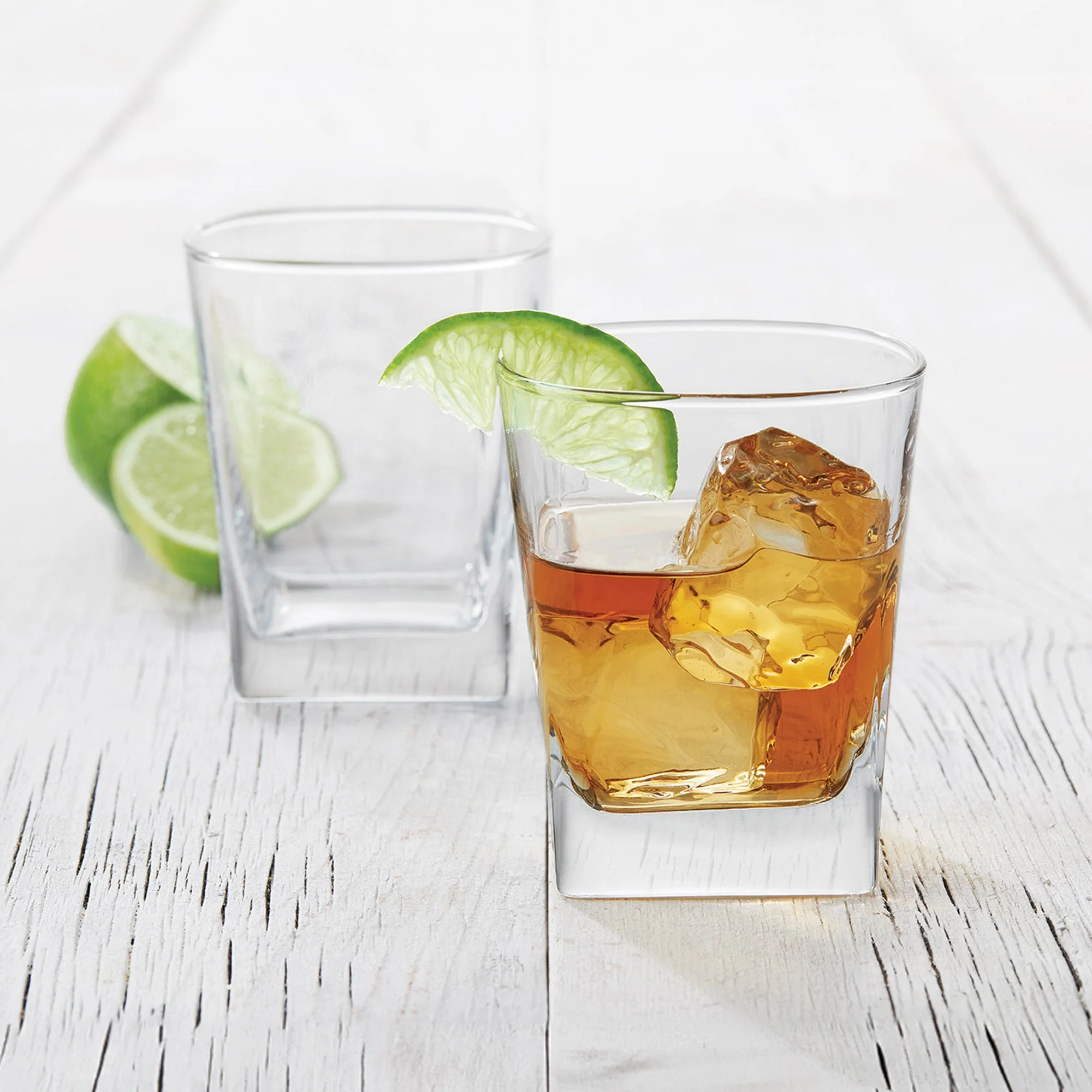 Better Homes & Gardens Clear Glass Drinkware Set. 12.17 oz. 4-Piece