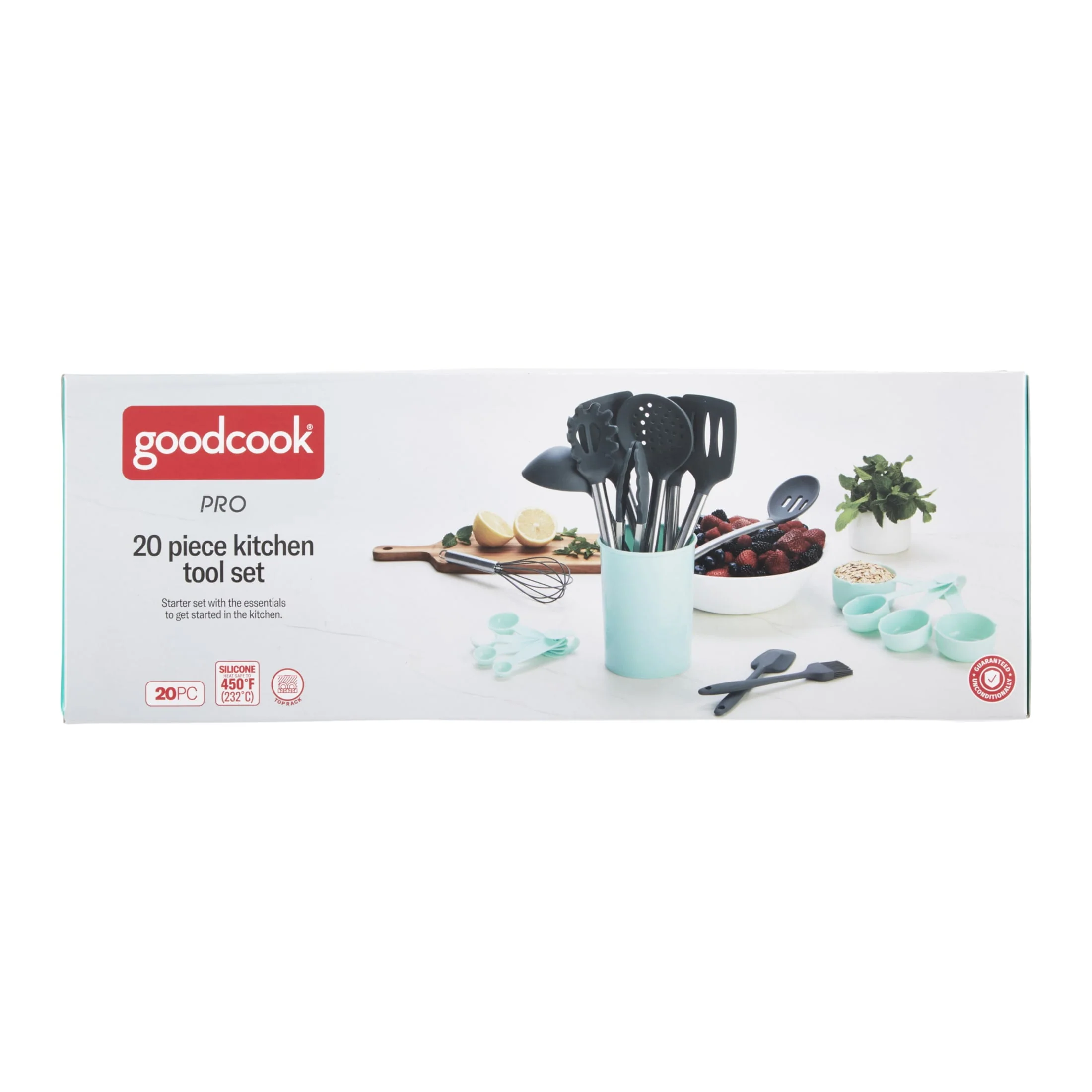 PRO 20 Piece Kitchen Tools & Gadget with Crock Set