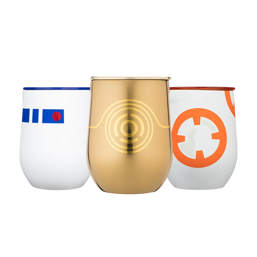 Corkcicle Star Wars? Droids Stemless Set (3)