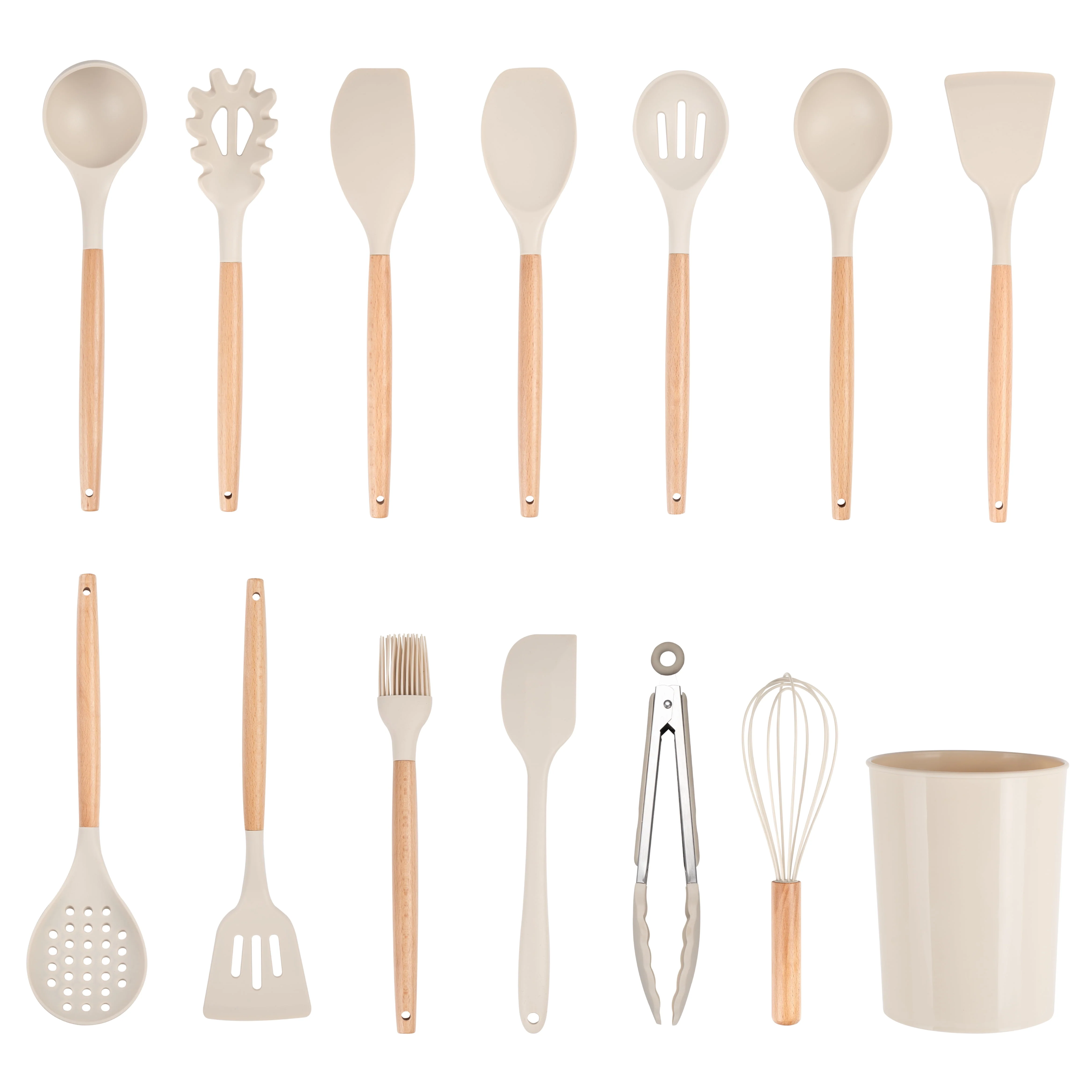 14pcs Cooking Utensil Set with Caddy