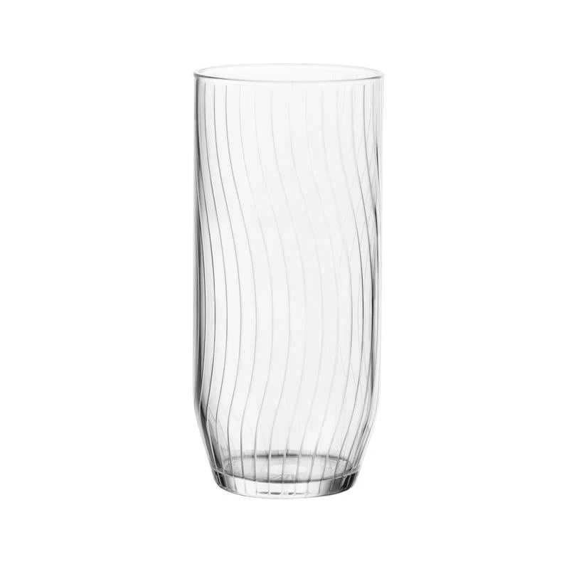 Campbell 15.7 oz Textured Glass Tea Tumbler