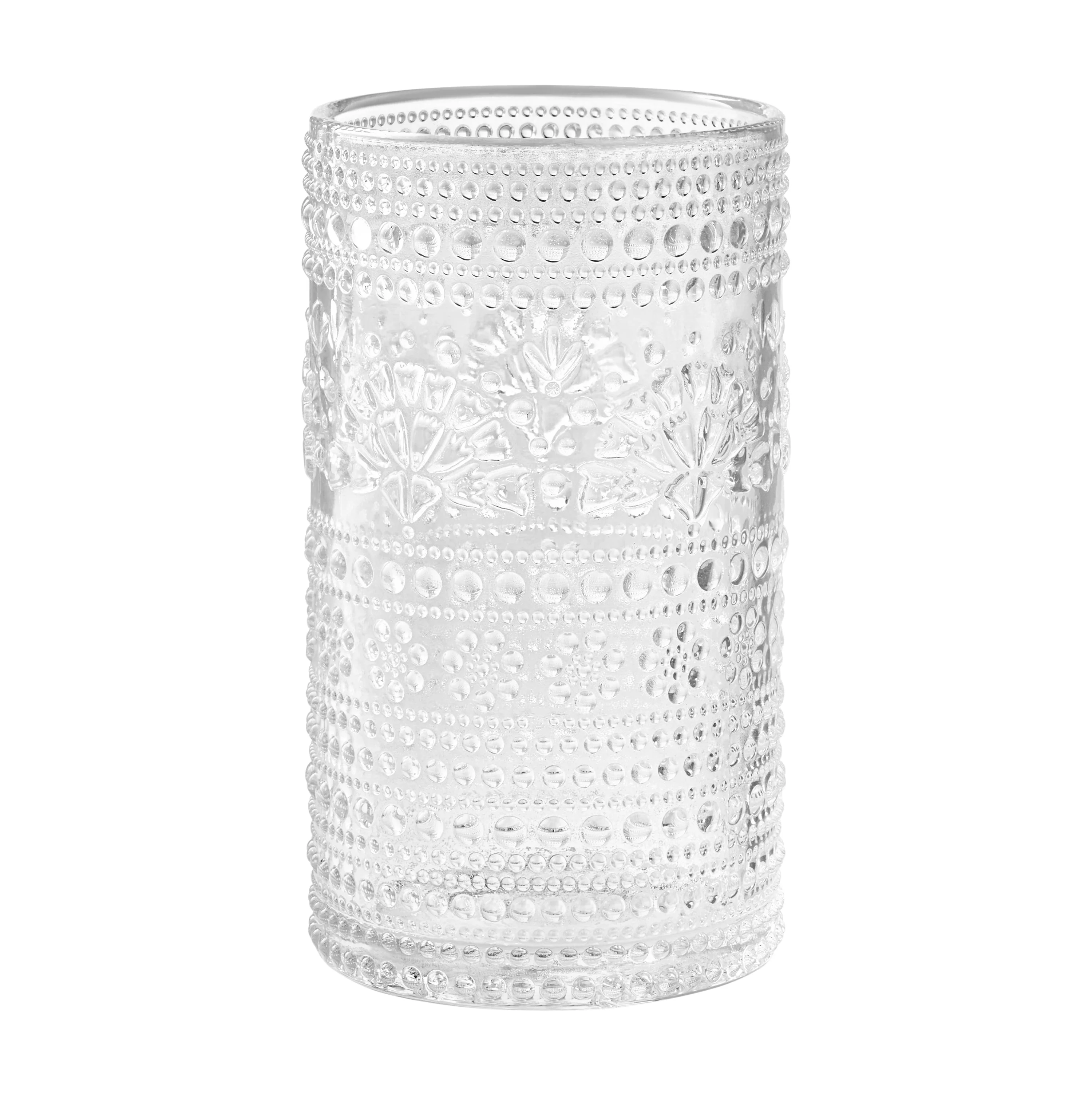 Channing Glass 18-Ounce Tumbler. Clear