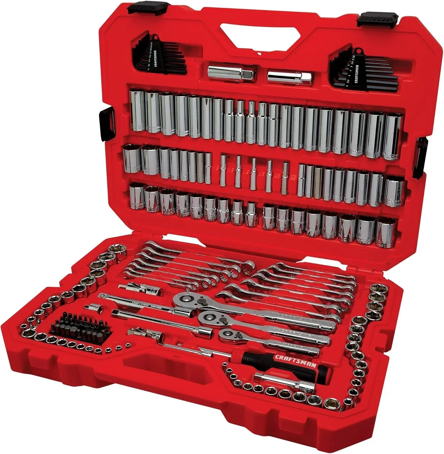 CRAFTSMAN Mechanics Tool Set. 1/4 and 3/8 Inch Drive. 189 Piece (CMMT12134)