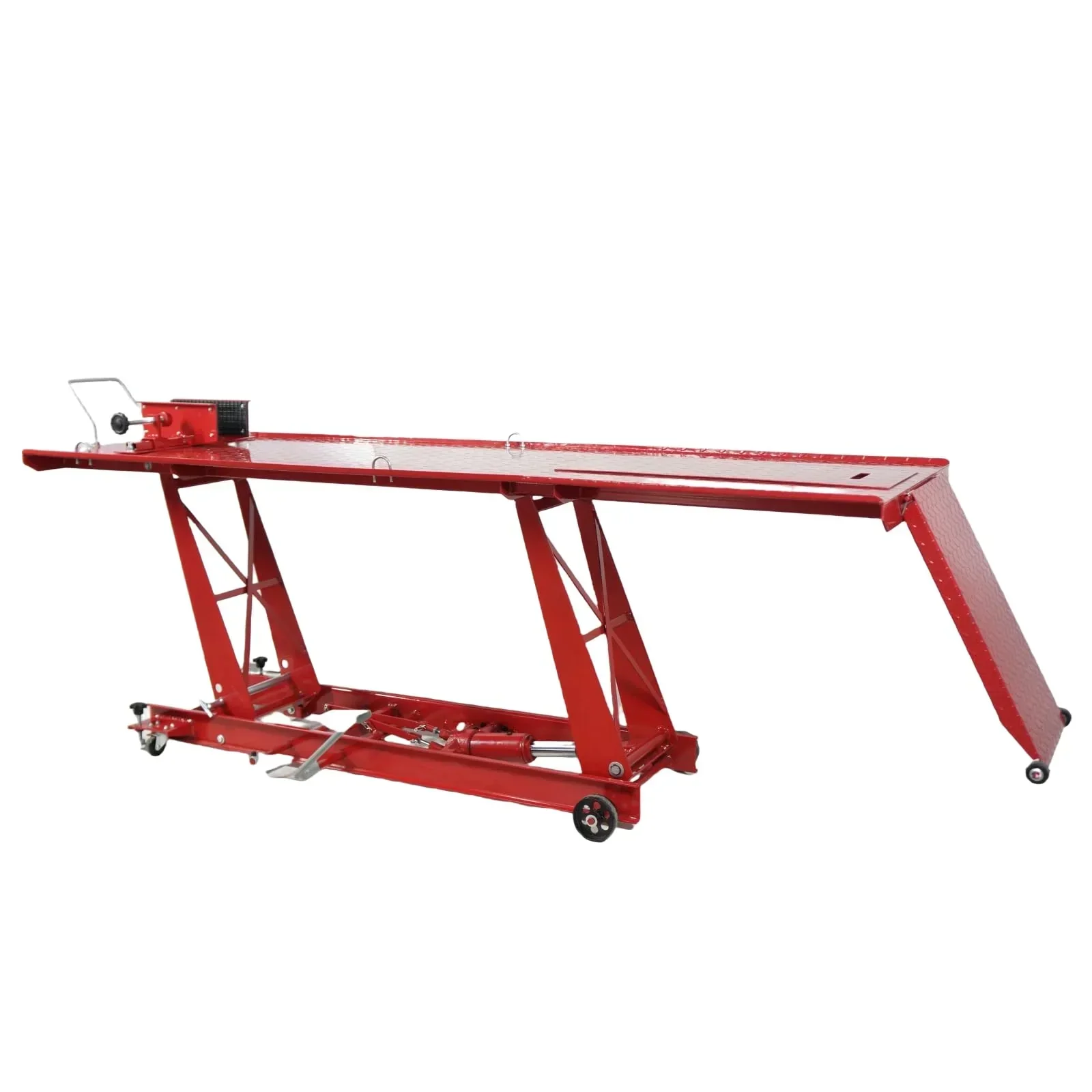 Garvee Hydraulic Motorcycle Lift - 1000lbs Capacity. Lift Hoist. Jack Stand. for Mechanics. Workshops. Homes