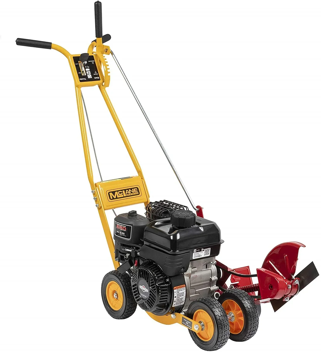 101-5.5GT-7Gas Powered Lawn Edger. 5.50 Gross Torque/3.5 HP B&S Engine 7??? Wheels