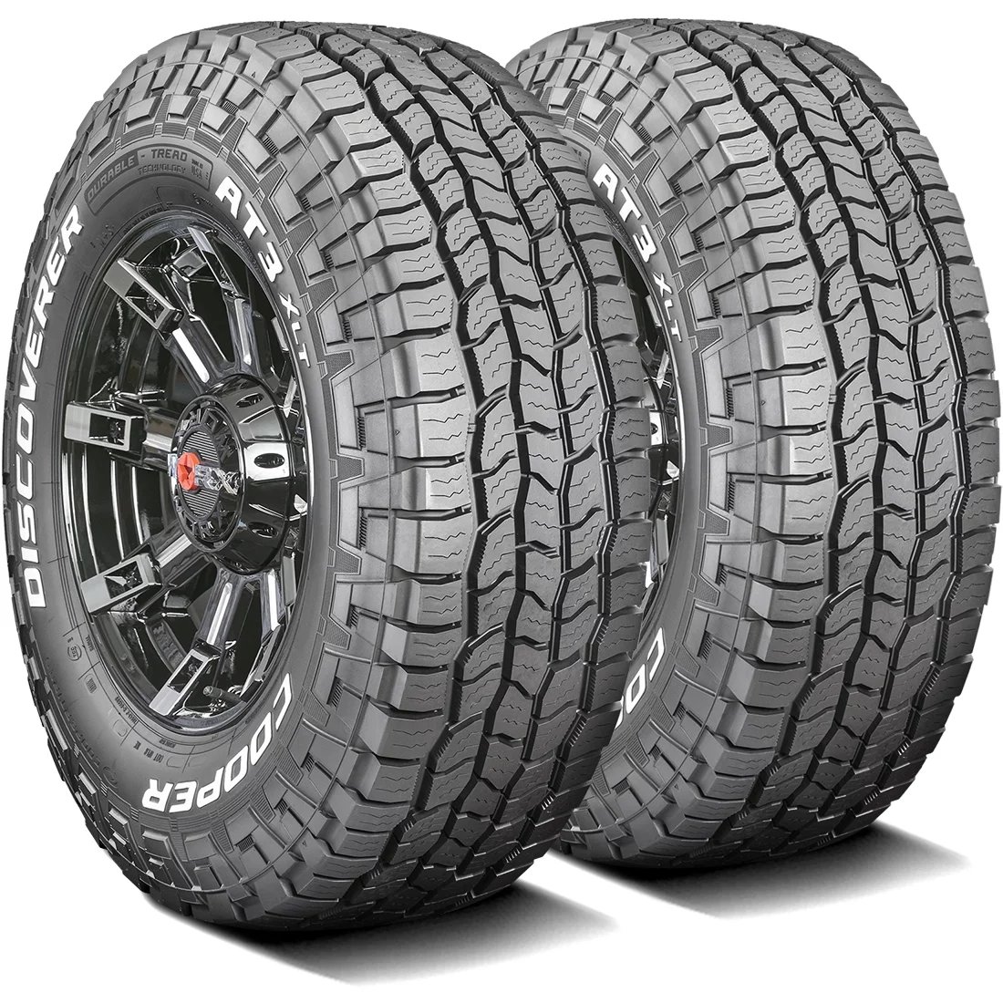 Cooper Discoverer AT3 XLT All Terrain Tires 285/75R16 10 Ply E ?C Fits Light Trucks & Hummer H3 Models