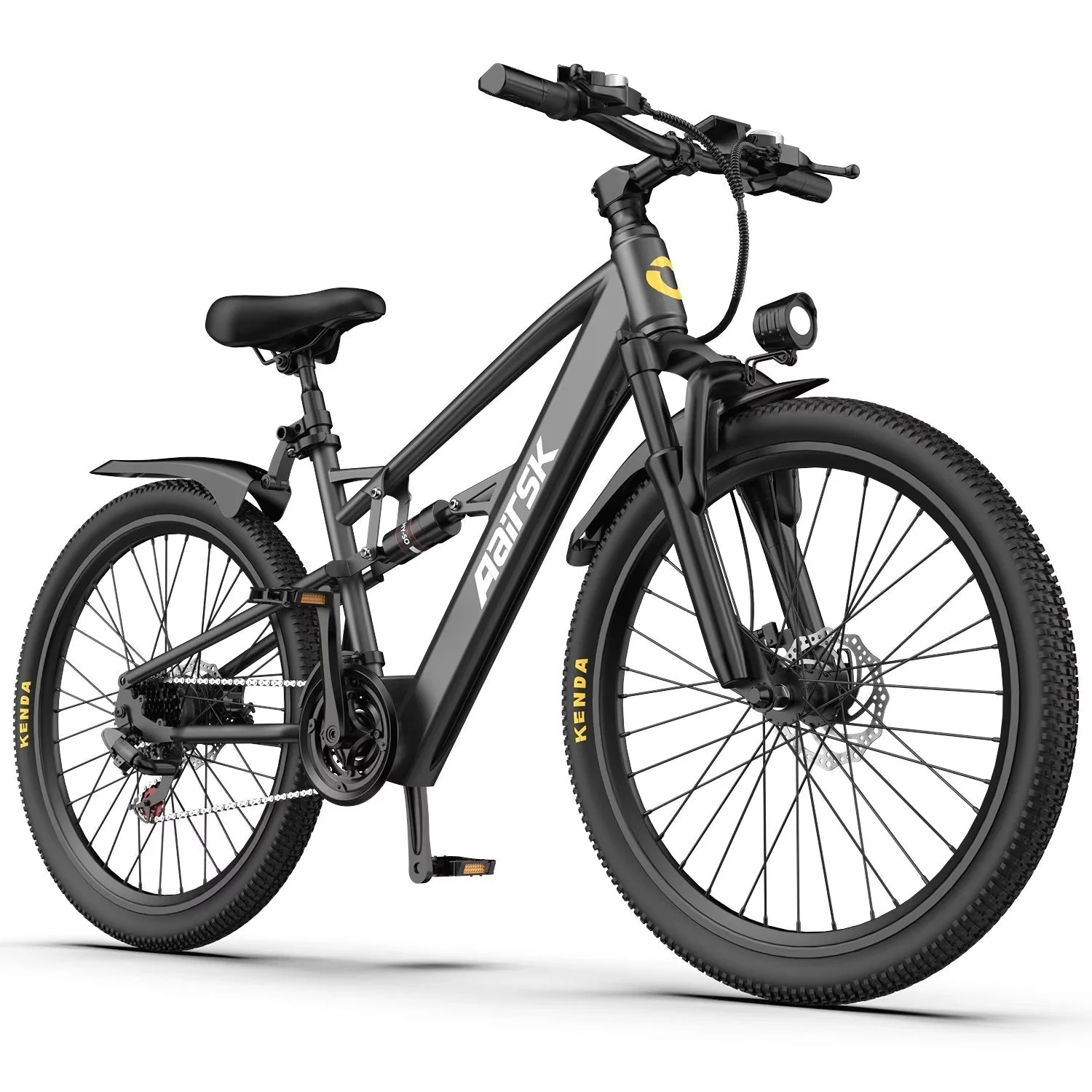 26 inElectric Mountain Bike for Adults. 400W 25MPH 40 Miles. 36V 13AH.City Commuting E-bike