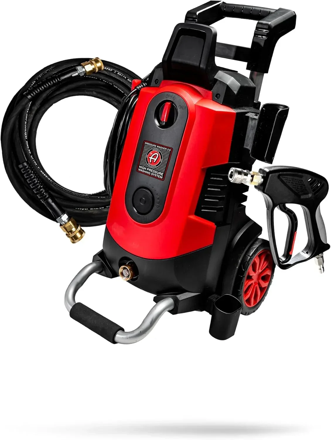 Electric Pressure Washer 2.0. Powerful 1.4 GPM 2000 PSI Car Pressure Washer Sprayer. Snub Nose & Tip Attachment. Use.Car Soap. Patio Boat RV Motorcycle Car Garage Deck Adam's Polishes