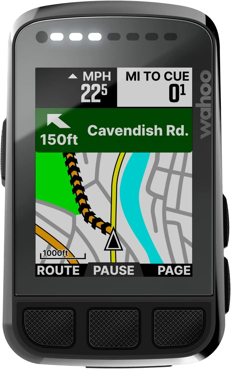 V2 GPS Cycling/Bike Computer. Black