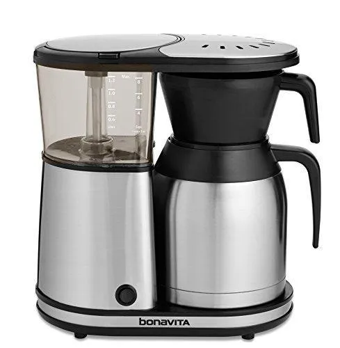 Bonavita BV1900TS 8-Cup One-Touch Coffee Maker Featuring Thermal Carafe. Stainless Steel