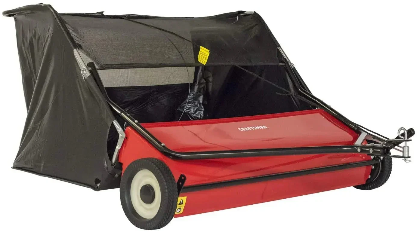 CMXGZBF7124546 52 Tow Lawn Sweeper. Black