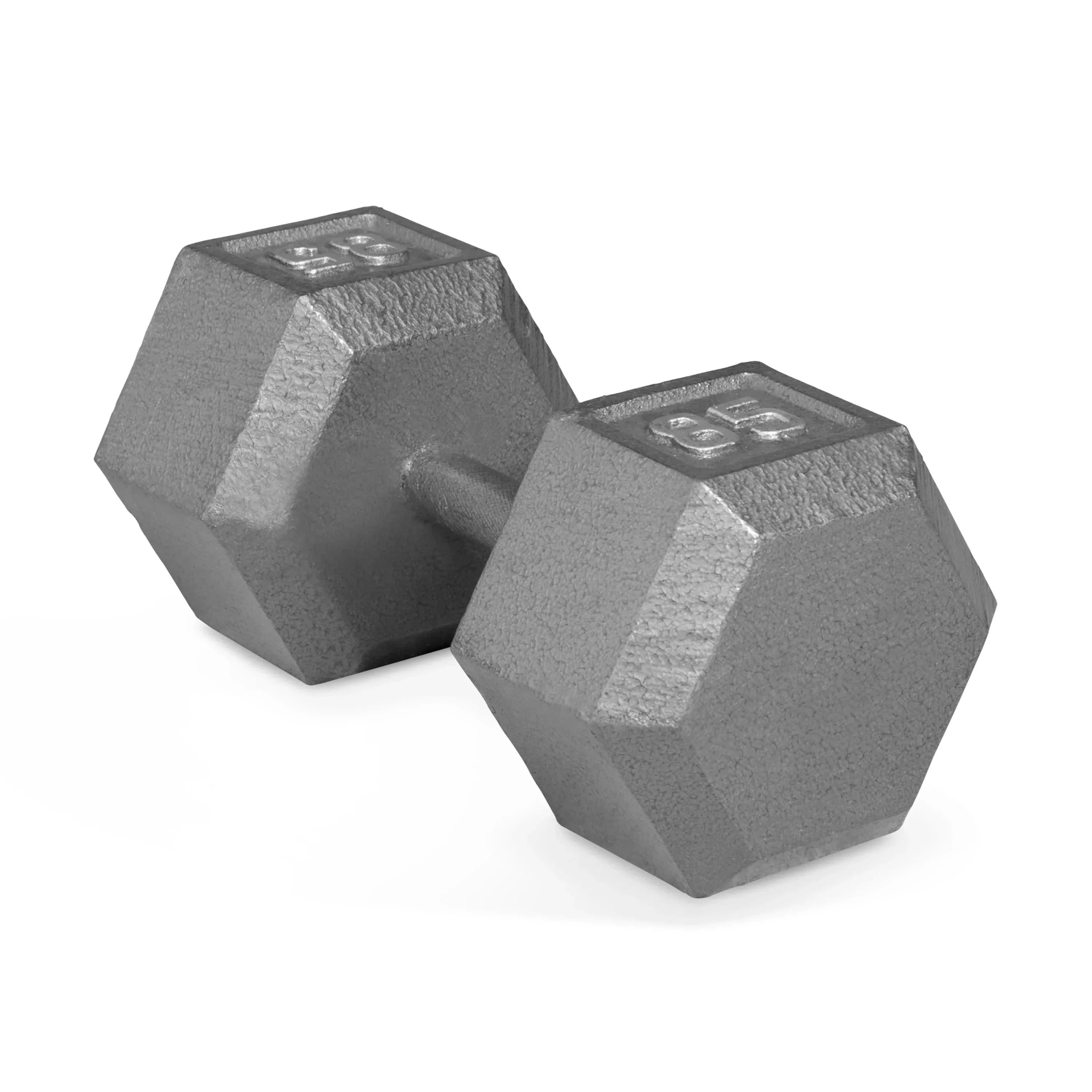 CAP Barbell 85lb Cast Iron Hex Dumbbell. Single